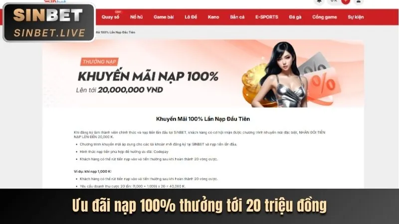 Ưu đãi nạp tiền hàng ngày win89